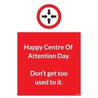 centre of attention funny mothers day card bc1215