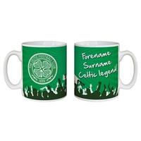 celtic personalised legend mug green