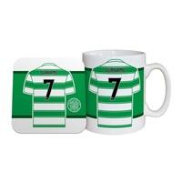 celtic personalised shirt mug and coaster set na