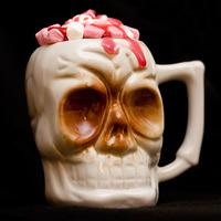 Ceramic Skull Tiki Mug 10oz / 295ml (Single)