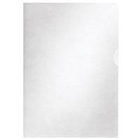 Centra Clear Plastic Wallet Cut Flush Folder A4 2 Openings Top & S...