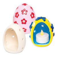 Ceramic Egg Tealight Holders (Pack of 4)