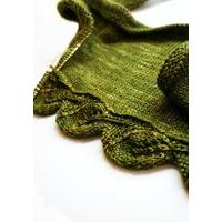 Cedar Leaf Shawlette by Never Not Knitting