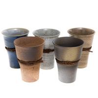 ceramic shochu cup set for five