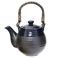 Ceramic Teapot - Blue And Brown