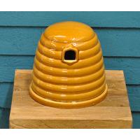 Ceramic Bumble Bee Skep Nester by Wildlife World