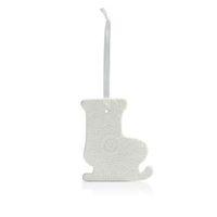 Ceramic White Skate Tree Decoration