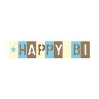 Celebrate Birthday Squares Ribbon