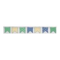 Celebrate Bunting Satin Print Ribbon