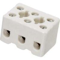 Ceramic connector flexible: -2.5 mm² rigid: -2.5 mm² Number of pins: 3 Adels-Contact 41 22 03 1 pc(s) White