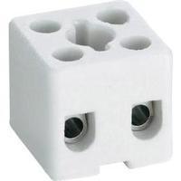 Ceramic connector flexible: -2.5 mm² rigid: -2.5 mm² Number of pins: 2 Adels-Contact 41 22 02 1 pc(s) White