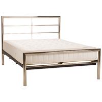 Celestial Chrome Metal Bed King