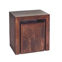 Ceylon Cube Nest of 2 Tables