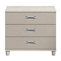 Cesca 3 Drawer Chest Elm and Cashmere