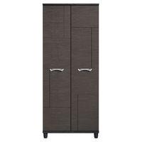 Cesca 2 Door Wardrobe Black and Graphite