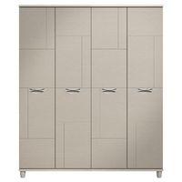 cesca 4 door wardrobe elm and cashmere