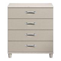 Cesca 4 Drawer Chest Elm and Cashmere