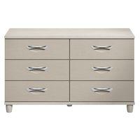 Cesca 6 Drawer Chest Elm and Cashmere