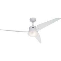 Ceiling fan CasaFan Deckenventilator Eco Aviatos 132 WE-WE (Ø) 132 cm Wing colour: Paint white Case colour: Paint white
