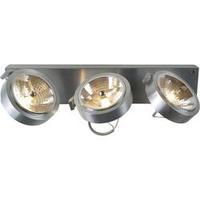 Ceiling floodlight HV halogen G5.3 150 W SLV Kalu 3 147276 Aluminium (brushed)