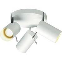 Ceiling floodlight HV halogen, LED GU10 225 W SLV Asto Tube III 147414 White