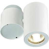 Ceiling floodlight Energy-saving bulb, LED GU10 50 W SLV Enola_B 151821 White