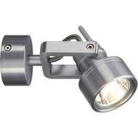 ceiling floodlight hv halogen gu10 50 w slv inda spot 147559 aluminium ...