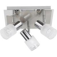 Ceiling floodlight LED E14 9 W Brilliant Lea G32434/77 Chrome