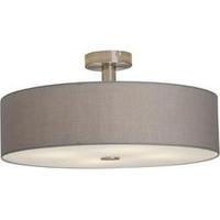 Ceiling light HV halogen, LED E27 168 W Brilliant Gentle 93509/22 Grey