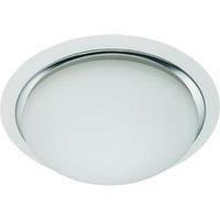 Ceiling light Energy-saving bulb E27 120 W Brilliant Magnolia 93852/75 White (matt), Chrome