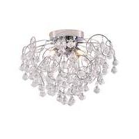 Celeste 4 Light Fitted Ceiling Light