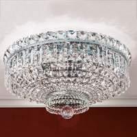 Ceiling light Ambassador, crystal ornaments chrome