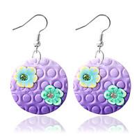 ceramic earring drop earrings daily casual 1 pair