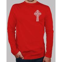 celtic boy manga long, red