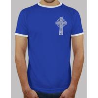 celtic boy manga short royal blue white