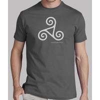 celtic triskele n3 light gray