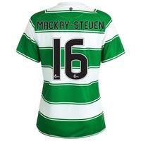 Celtic Home Shirt 2015/16 - Womens White with Mackay-Steven 16 printing