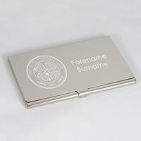 Celtic Personalised Business Card Holder