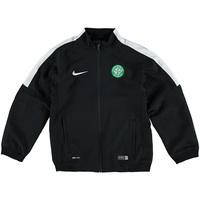 Celtic Squad Sideline Woven Jacket - Kids Black