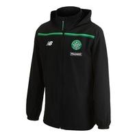 Celtic Training Rain Jacket Black