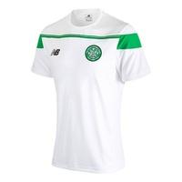 celtic training top kids white