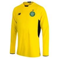 Celtic Home Goalkeeper Shirt 2015/16 - Long Sleeve - Kids Yellow