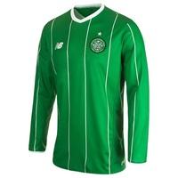 celtic away shirt 201516 long sleeve kids dk green