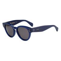 Celine Sunglasses CL 41061/F/S Thin Preppy Asian Fit M23/BN