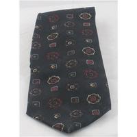 Cecil Jones black patterned tie