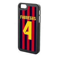 Cesc Fabregas Iphone 4 Cover (red-blue-yellow)