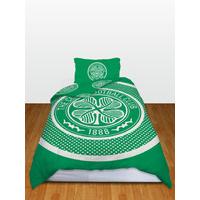 Celtic FC Bullseye Single Reversible Duvet Cover and Pillowcase Set