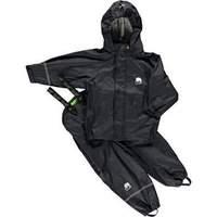 Celavi Unisex Basic Suit Solid Raincoat Black (90cm)
