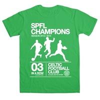 celtic 2014 champions t shirt mens green