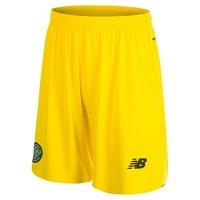 Celtic Home Goalkeeper Shorts 2015/16 - Kids Yellow